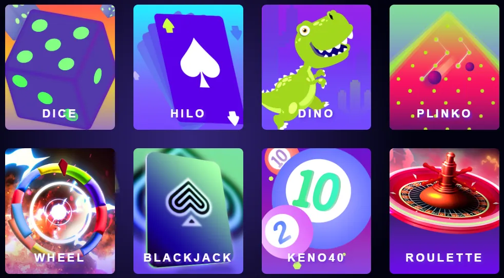 zizobet casino mini games
